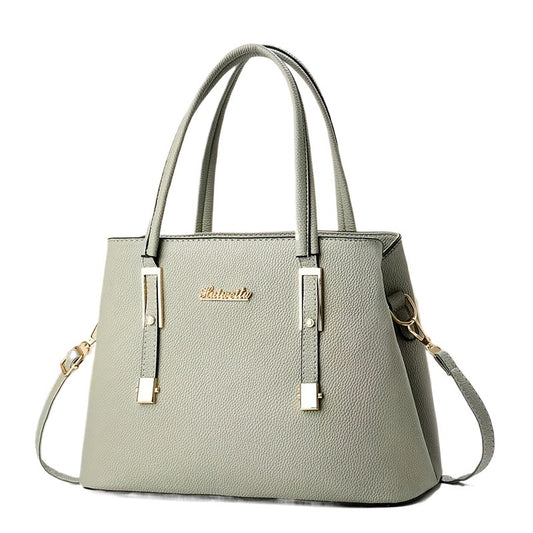 Sarah Express PU Leather Tote Handbag