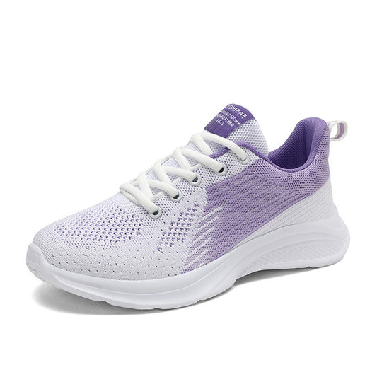Sarah Express Women's Mesh Sneakers | Breathable Knit Leisure Shoes