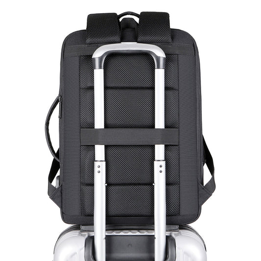 Sarah Express Breathable Laptop Backpack β Expandable 20-35L Oxford Fabric Travel & School Bag