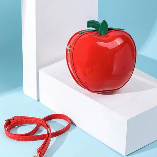 Sarah Express Apple-Shaped Crossbody Bag