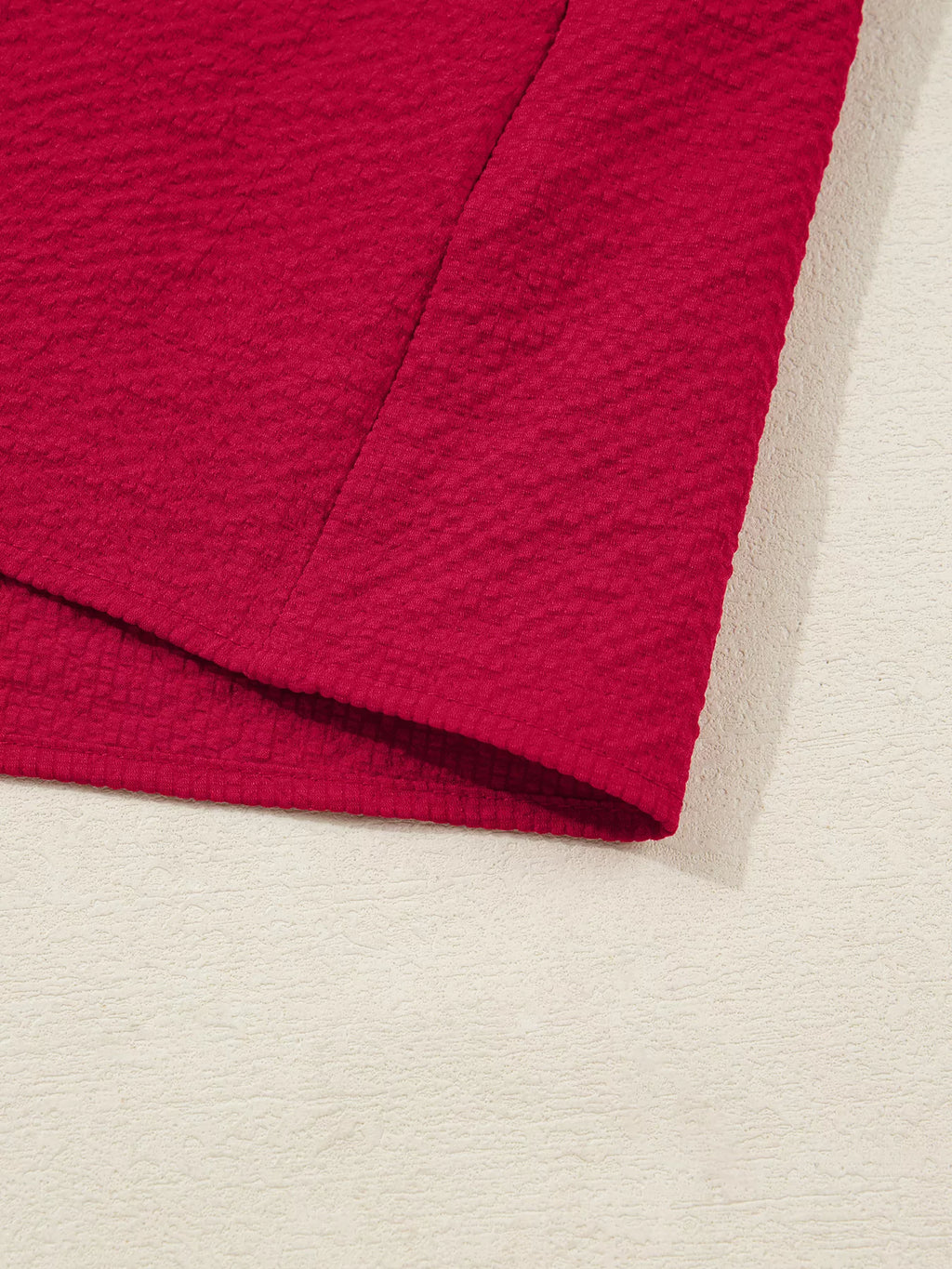 Sarah Express Women's Leopard Notched Long Sleeve Blouse