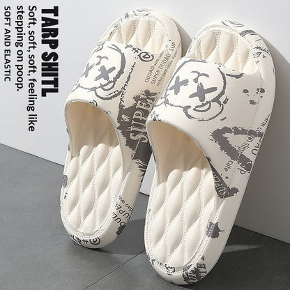 Sarah Express Women's Summer Slide Sandals - Casual Outdoor Slippers with Cute Designs