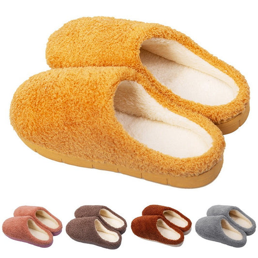 Sarah Express Women's Furry Bedroom Slippers | Soft Suede Non-Slip Winter House Shoes