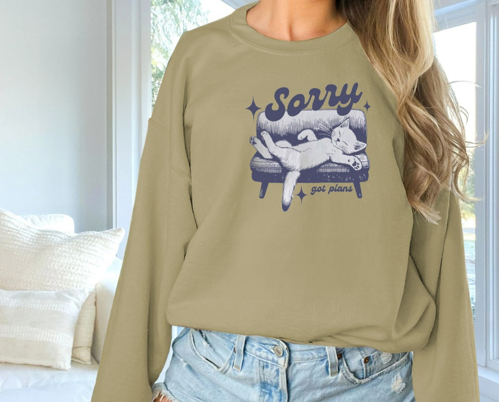 Women's Long Sleeve Hoodie Sweatshirt - Solid Color Pullover Top