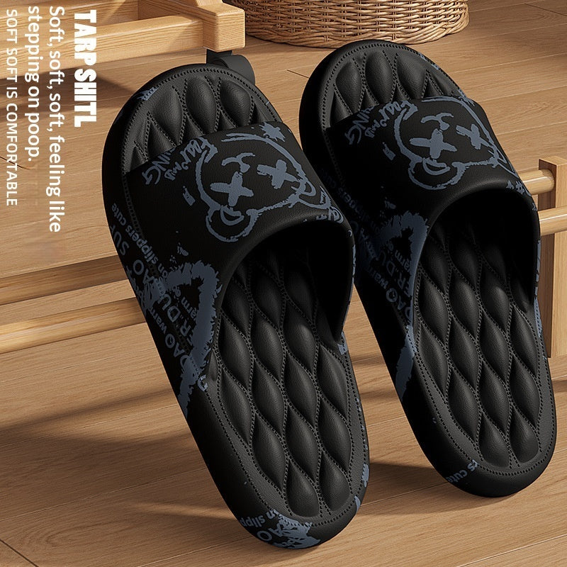 Sarah Express Women's Summer Slide Sandals - Casual Outdoor Slippers with Cute Designs
