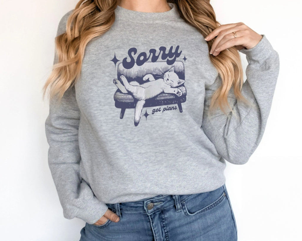 Sarah Express Women's Long Sleeve Hoodie Sweatshirt - Solid Color Pullover Top