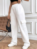 Sarah Express Women's Relaxed Fit Drawstring Pants