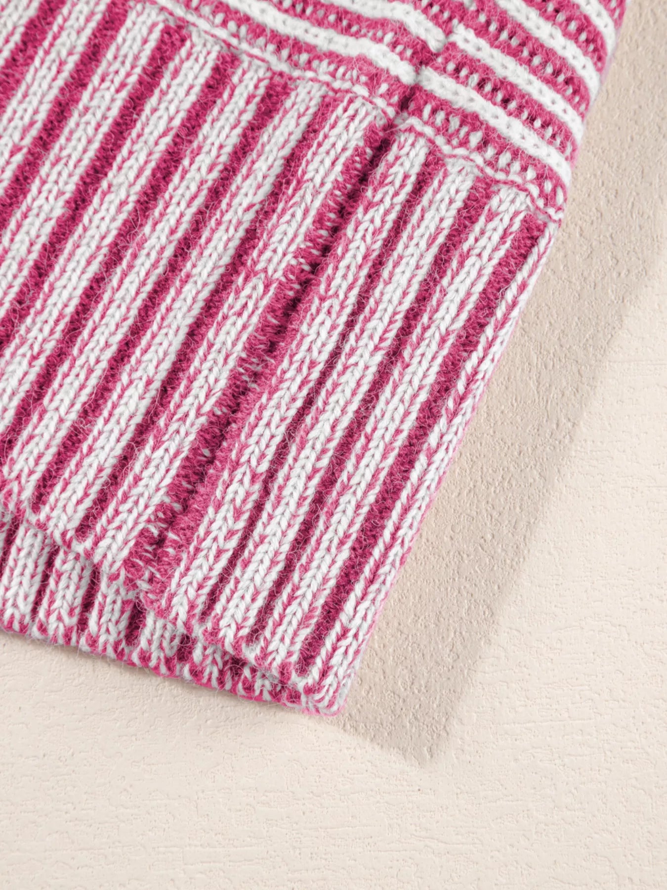 Sarah Express Women's Striped Boat Neck Casual Sweater