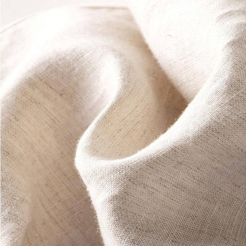 Women's High Waist Straight Leg Cotton Linen Pants Loose Fit Lightweight Summer Trousers