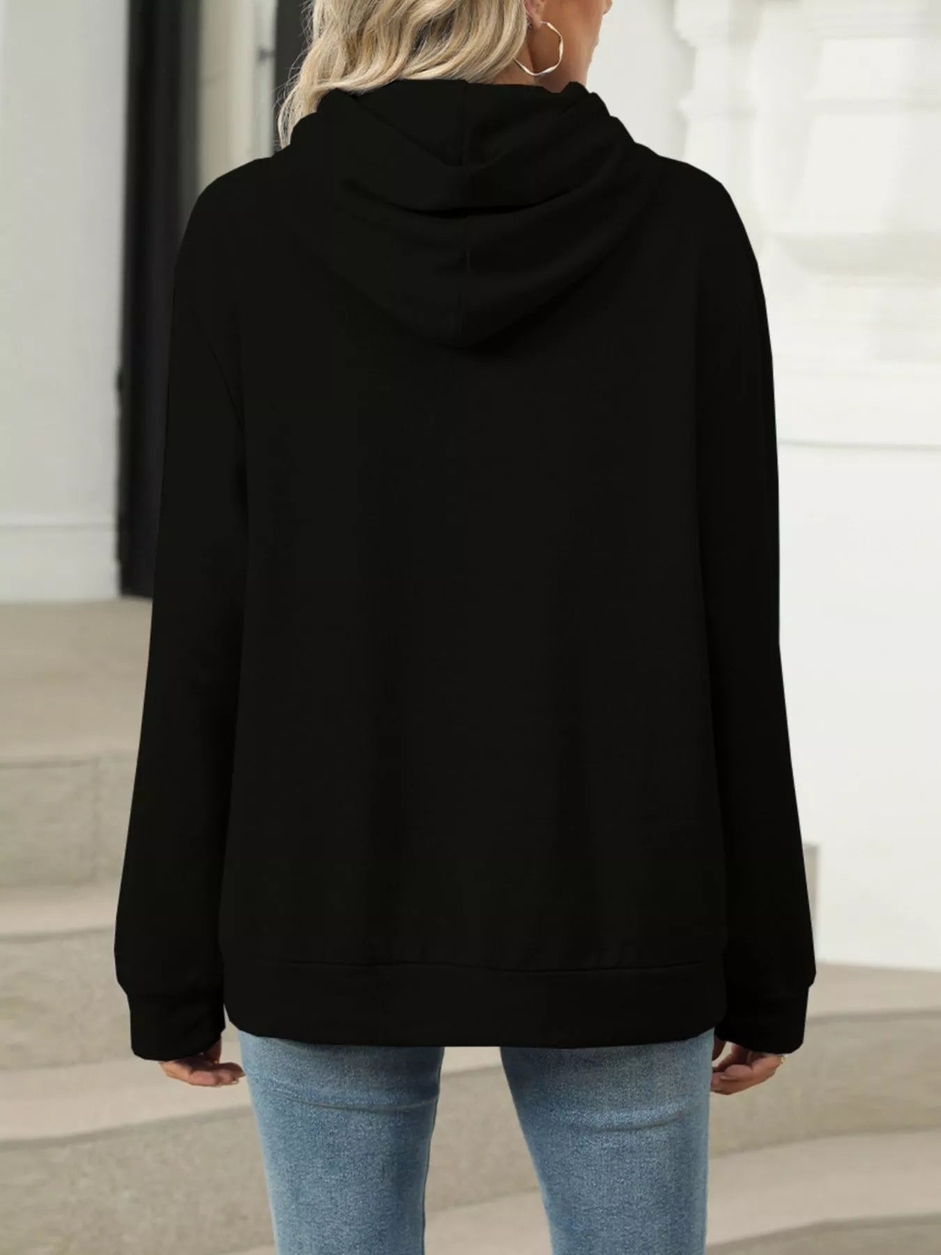 Sarah Express Women's Kangaroo Pocket Long Sleeve Hoodie