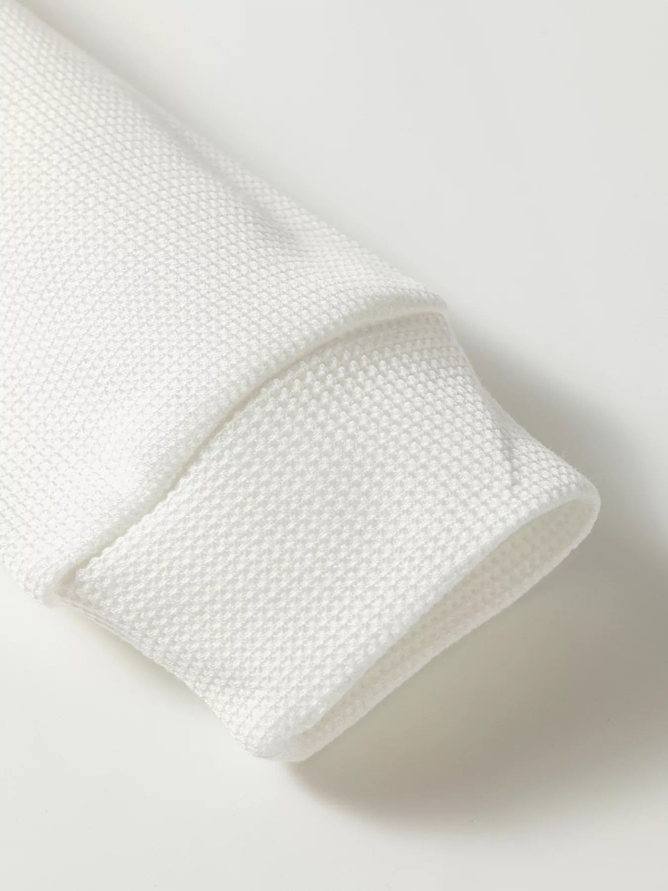 Sarah Express Women's Rounded Neck Waffle Long Sleeve Top