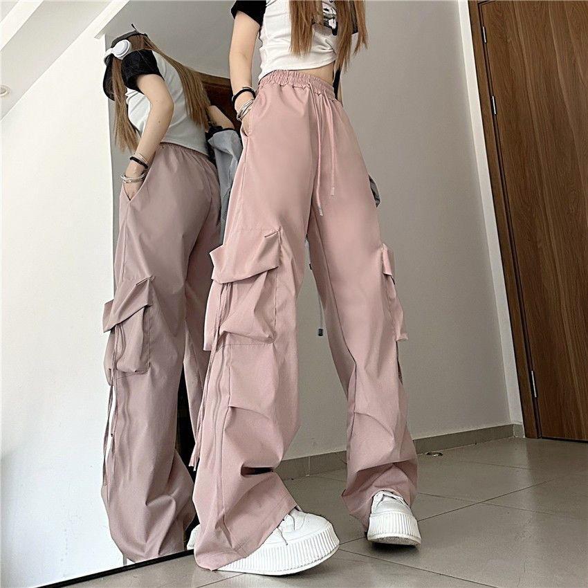 High Waist Quick Drying Retro Casual Pants