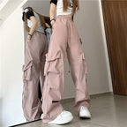 High Waist Quick Drying Retro Casual Pants