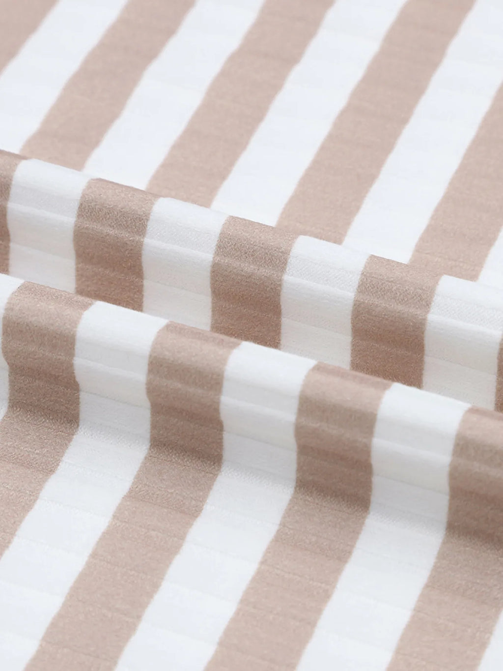 Sarah Express Women's Striped Textured Knit Long Sleeve Tee