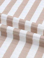 Sarah Express Women's Striped Textured Knit Long Sleeve Tee