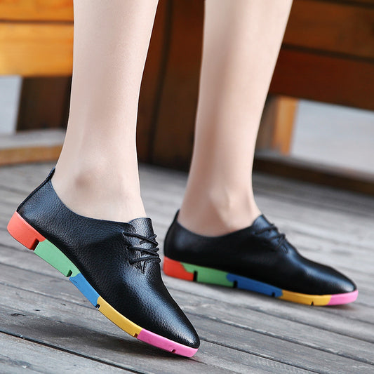Sarah Express Women's Casual Slip-On Nurse Shoes | Lightweight Breathable Flat Sneakers