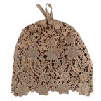 Ethnic Floral Lace Head Wrap Turban Breathable Pullover Hat