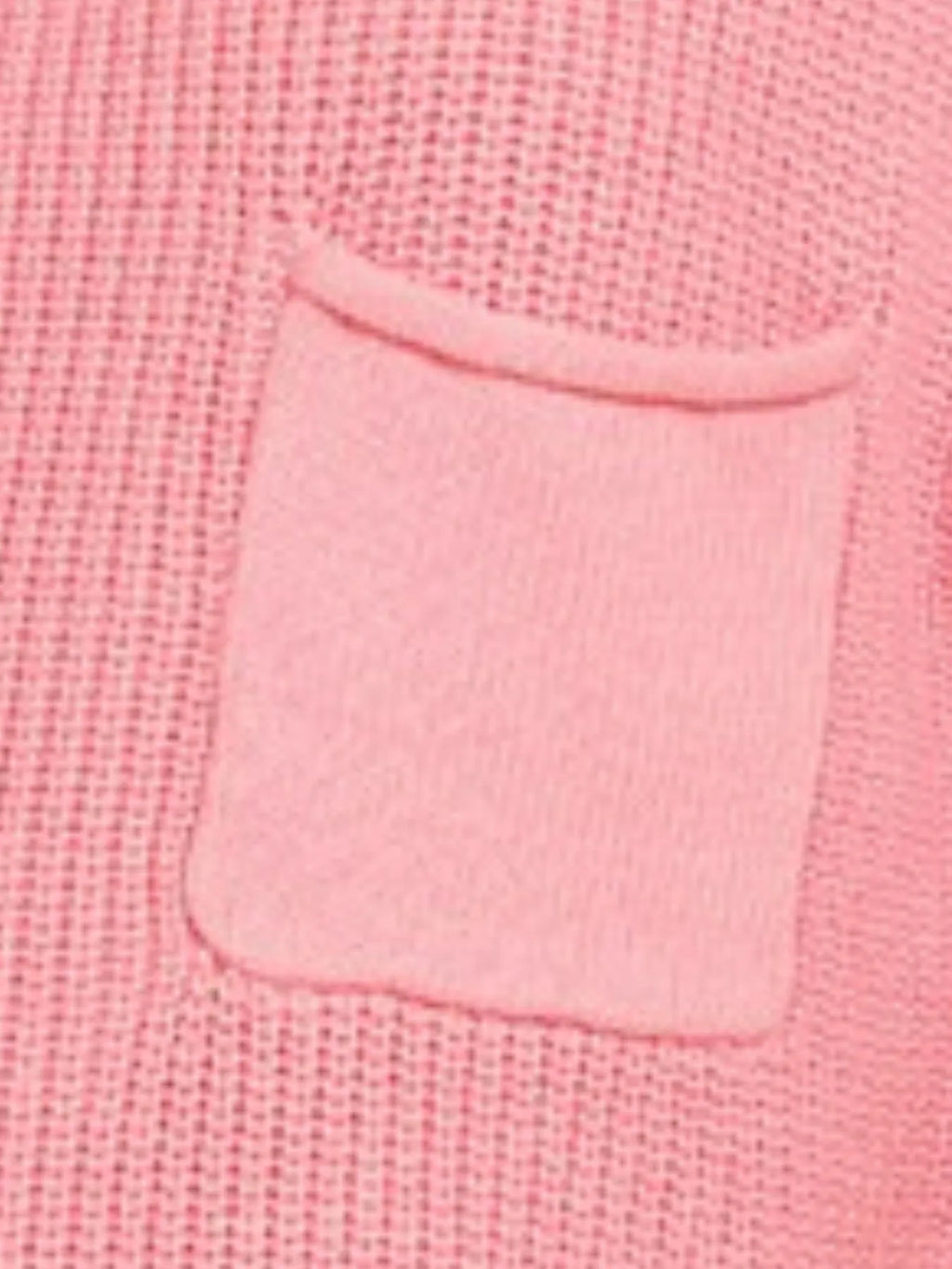 Sarah Express Women’s Pink Ribbed Mock Neck Sweater Vest Casual