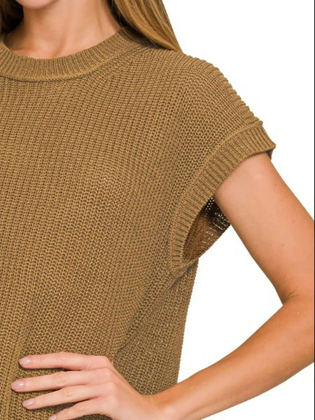 Oversized Crew Neck Sweater