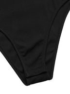 Sarah Express Women's Flower Round Neck Long Sleeve Bodysuit