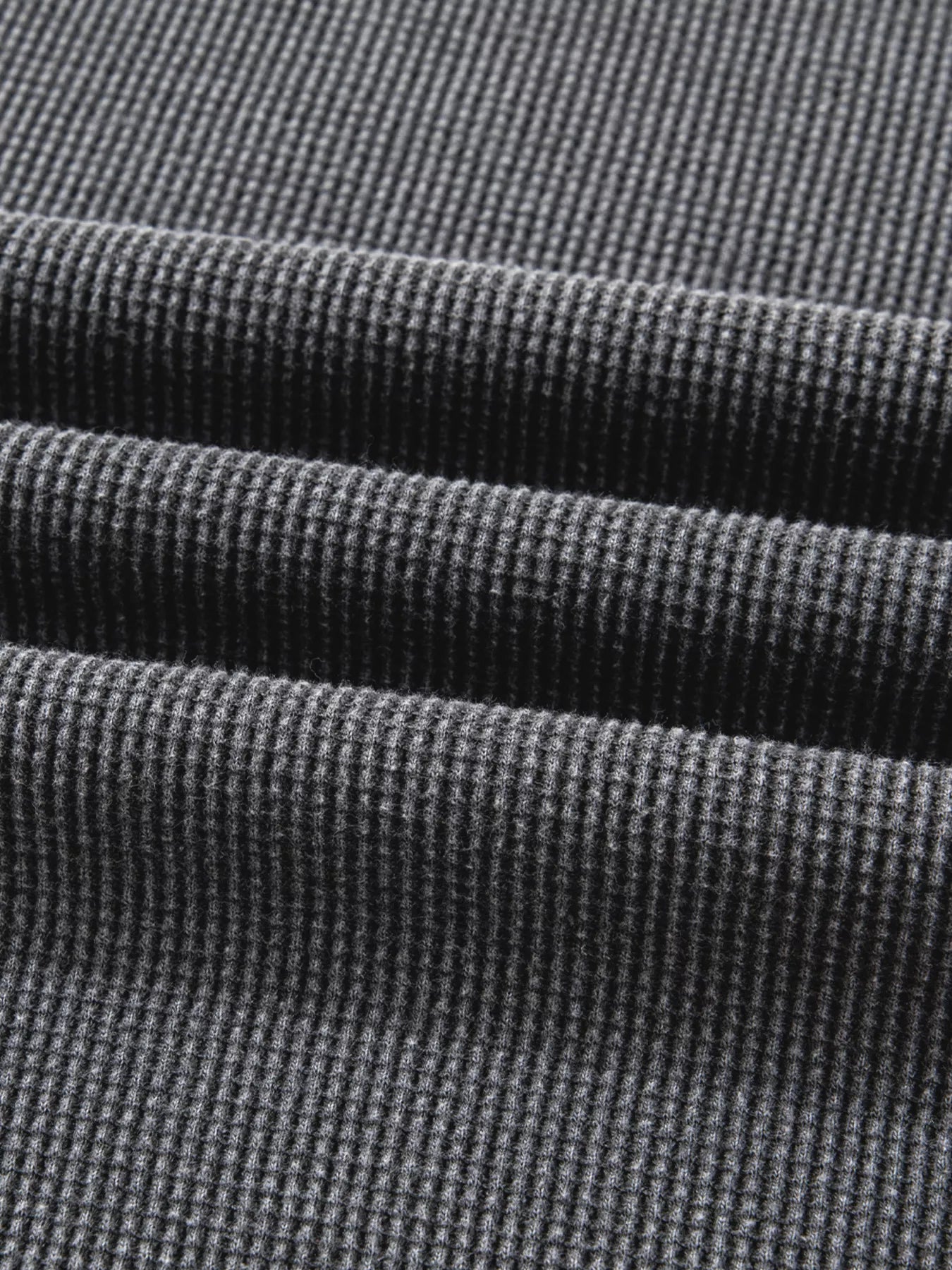 Sarah Express Women's Waffle Knit Patchwork Long Sleeve Oversized Sweatshirt