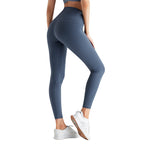Women's Slim Fit Nylon Yoga Pants High Stretch Athletic Leggings Workout Activewear