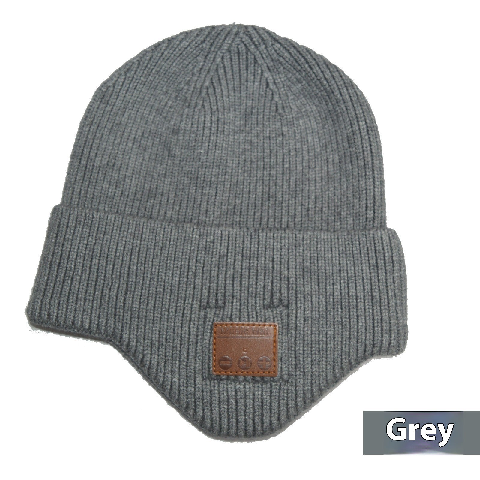 Wireless Bluetooth Beanie Knitted Winter Hat USB Rechargeable