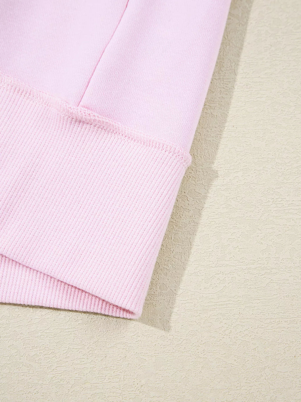 Sarah Express Women's Exposed Seam Color Block Striped Patchwork Loose Henley Sweatshirt