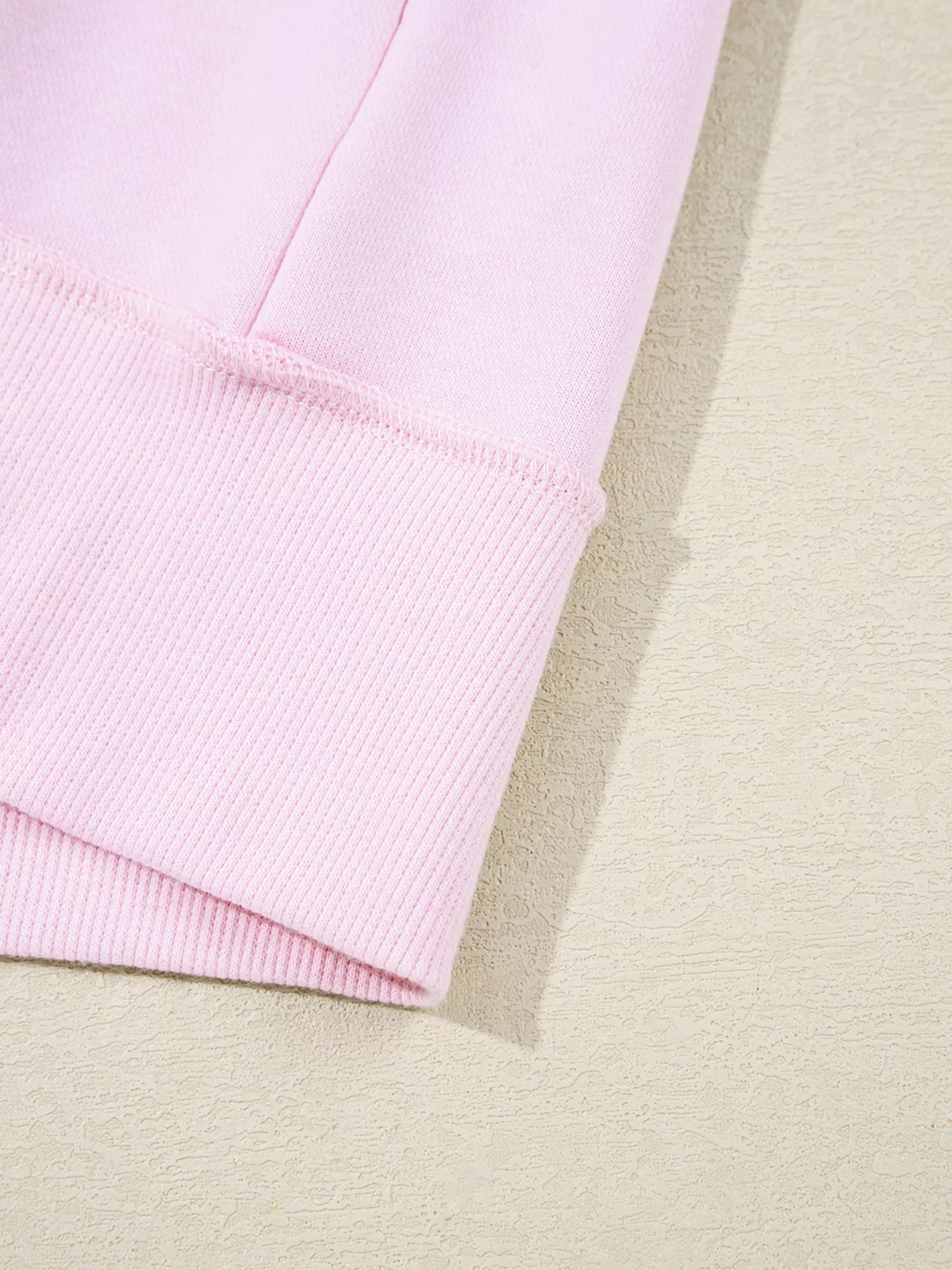 Sarah Express Women's Exposed Seam Color Block Striped Patchwork Loose Henley Sweatshirt