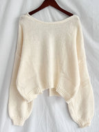 Sarah Express Women's Tied Drop Shoulder Cardigan