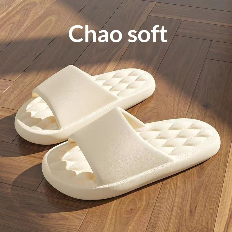 Sarah Express Women's Summer Slide Sandals - Casual Outdoor Slippers with Cute Designs 638 Nude White