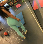 Women's High Waist Scrunch Leggings Textured Booty Lifting Activewear Yoga Pants