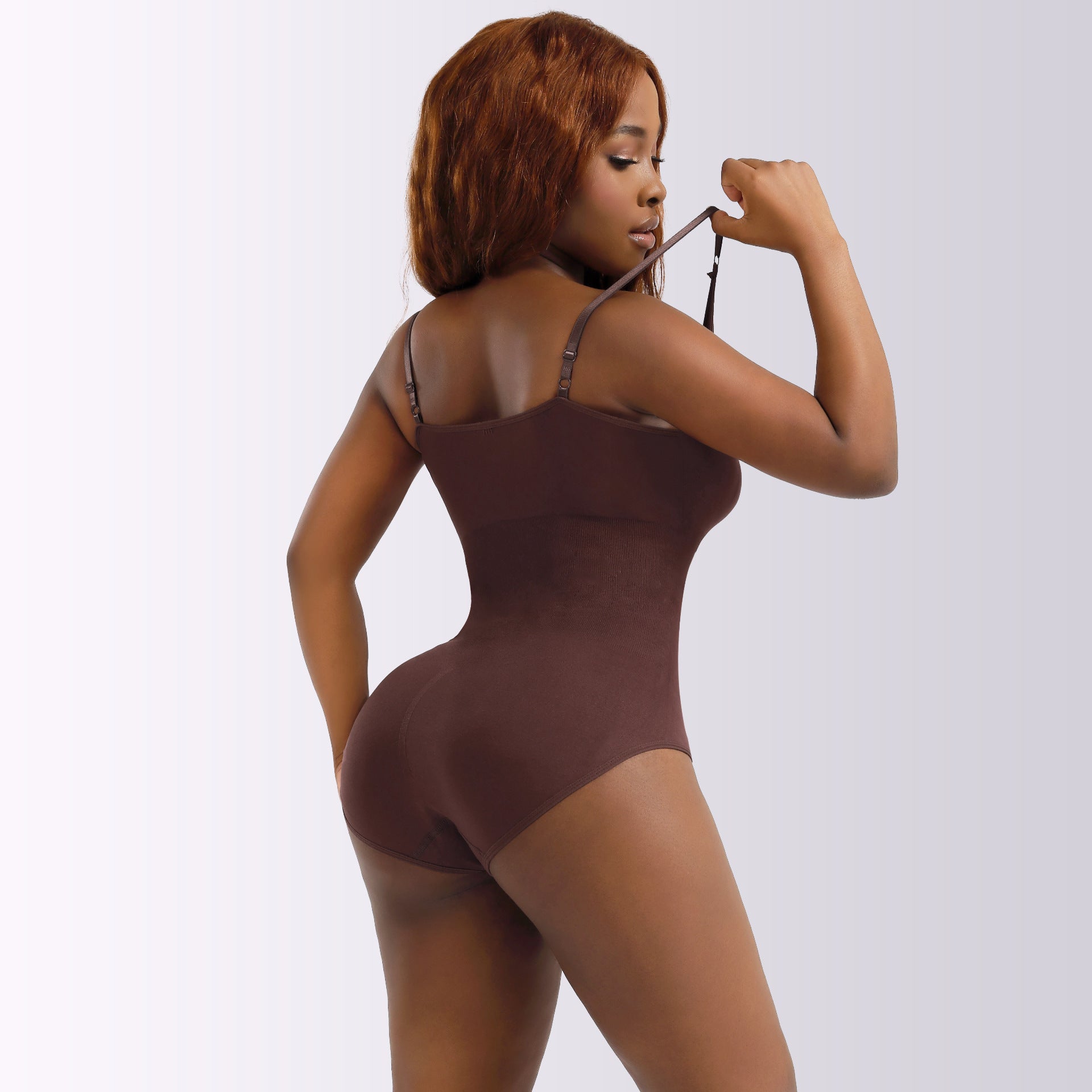 Women's Seamless Nylon Shaping Corset Bodysuit