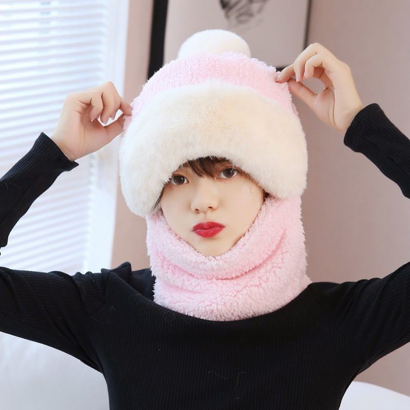 Women's Windproof Cycling Scarf Mask Hat Multi-Functional Neck Warmer