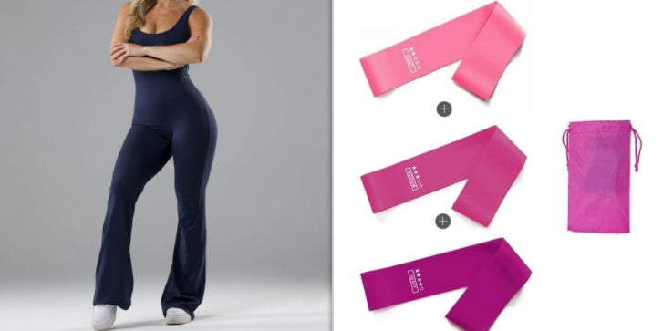 Women's Backless Yoga Jumpsuit Slim Fit Activewear