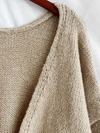 Sarah Express Women's Tied Drop Shoulder Cardigan