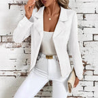 Women's Slim Fit Cardigan Jacket Long Sleeve Professional