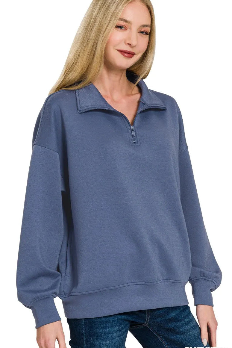 Scuba Quarter-Zip Sweatshirt