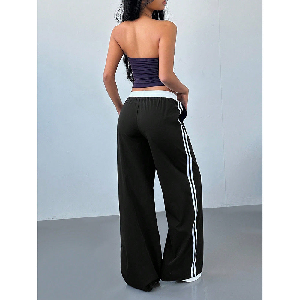 Women's Loose Trendy Digital Printing Long Pants