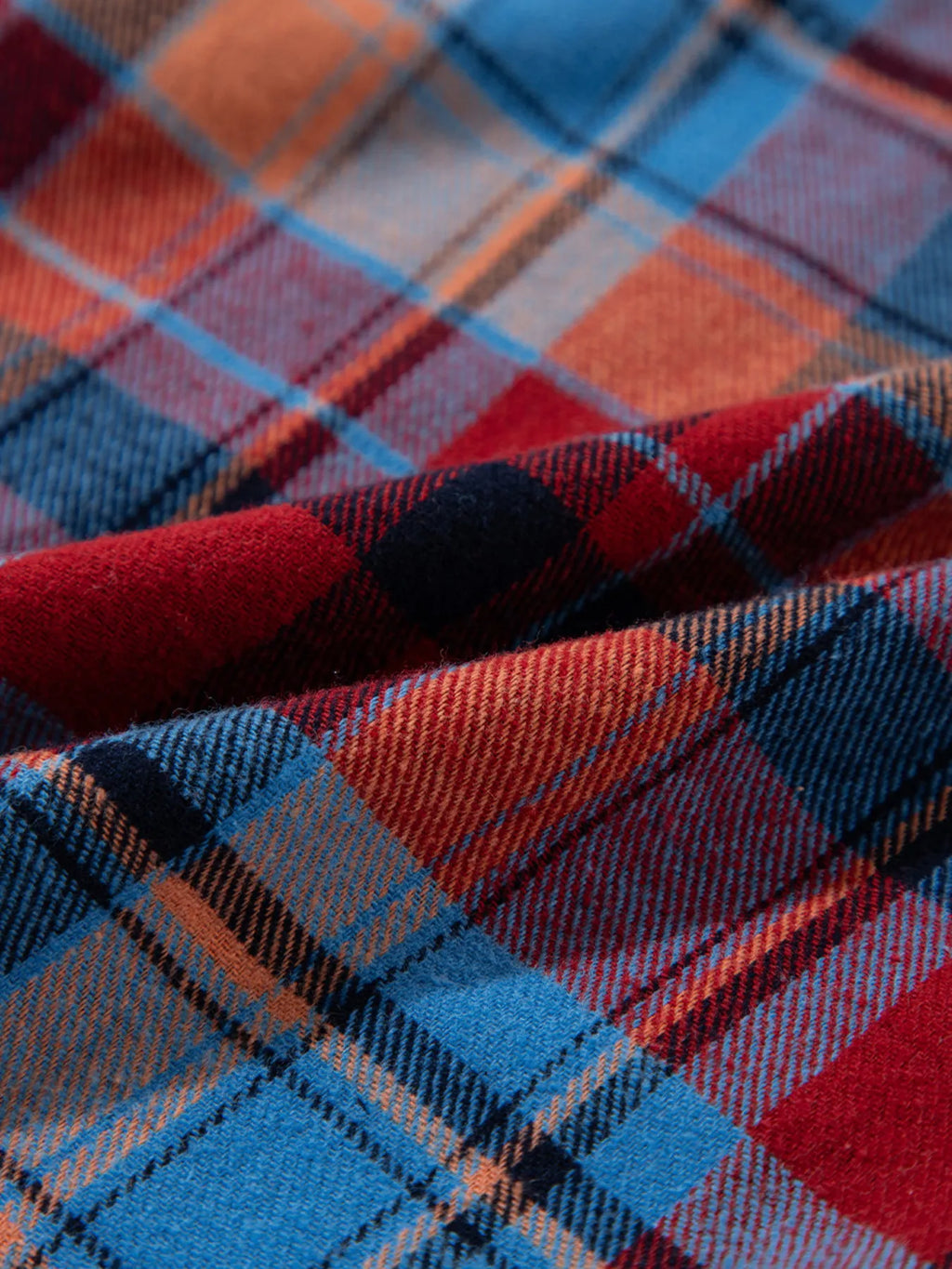 Sarah Express Women's Plaid Button Up Long Sleeve Shirt - Oversized Casual Top