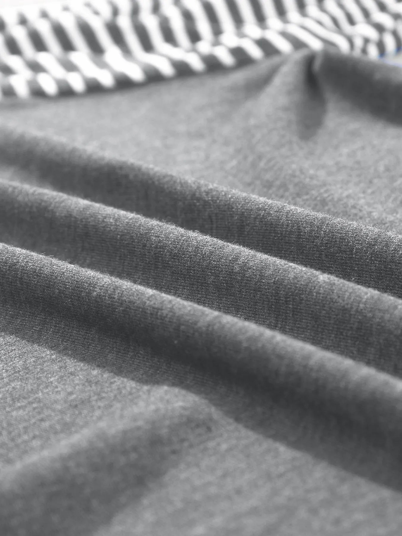 Sarah Express Women's Contrast Print Striped Raglan Long Sleeve Loose Top