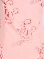 Sarah Express Women's Hollow Out Adjustable Strap Mini Dress