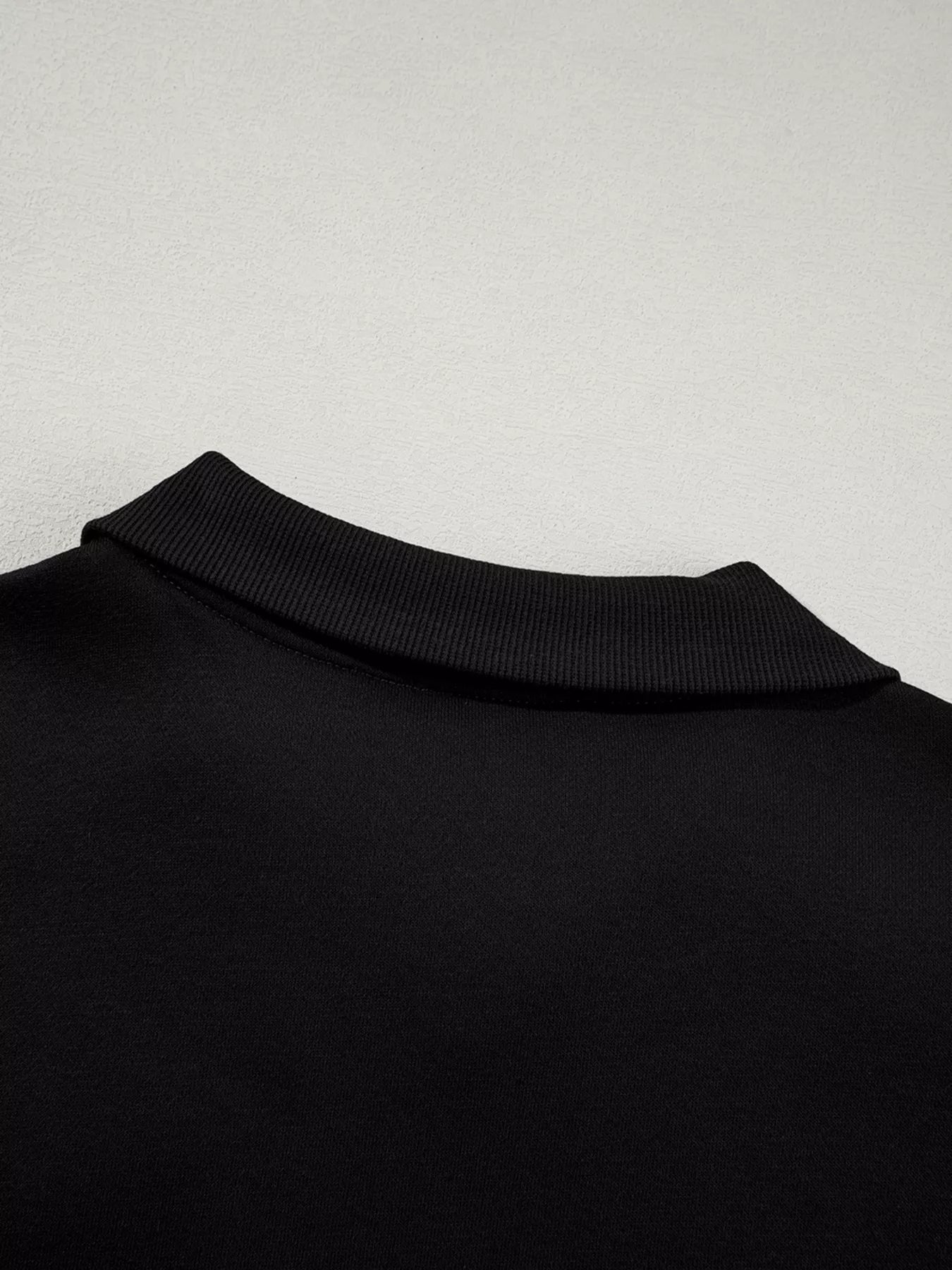 Sarah Express Women's Drop Shoulder Zip Up Jacket and Drawstring Pants Active 2pcs Set