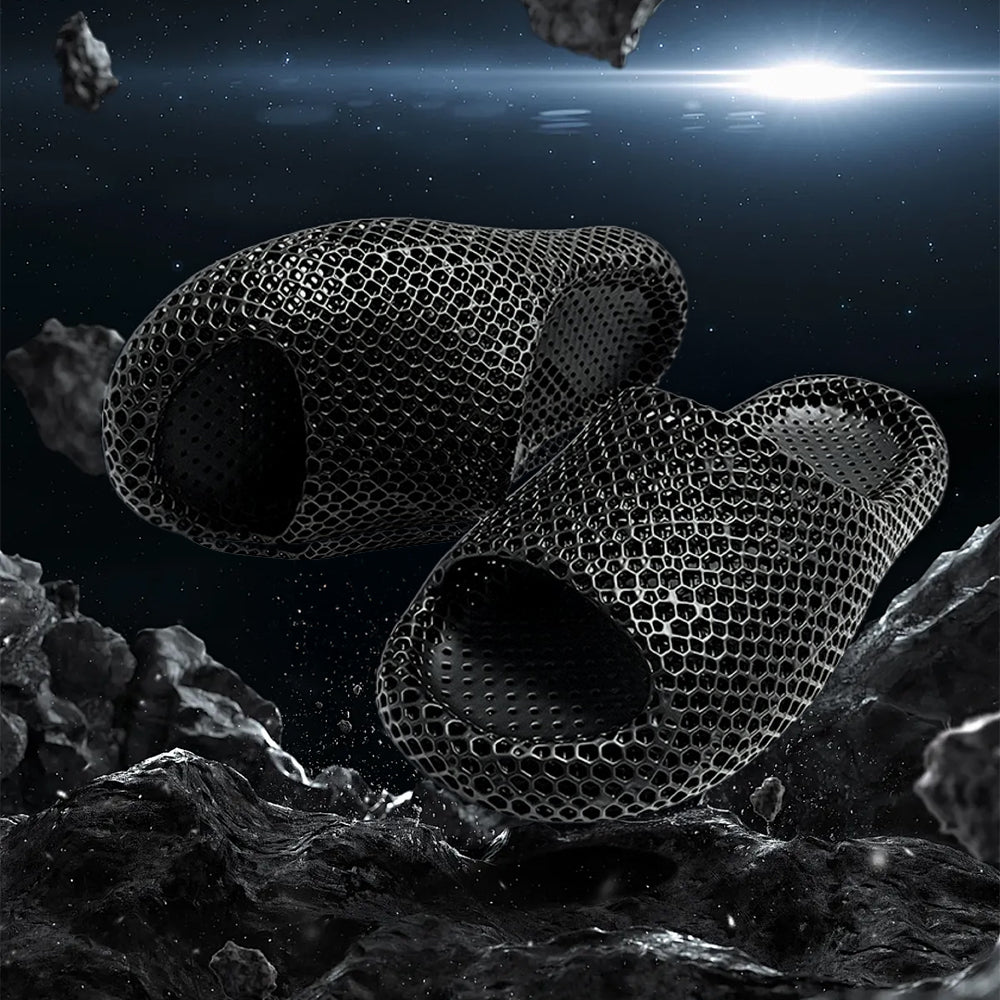 Sarah Express 3D Ergonomic Slippers – Breathable Waterproof Non-Slip Indoor Outdoor Unisex Shoes Black