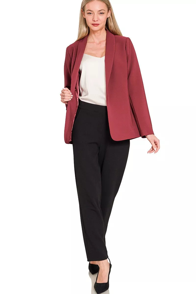 Women's Lined Long Sleeve Professional Blazer | Fast Shipping | Sarah Express
