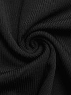 Sarah Express Women's Flower Round Neck Long Sleeve Bodysuit