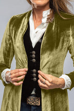 Sarah Express Women's Slit Back Open Front Cardigan