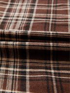 Sarah Express Women's Plaid Patchwork Long Sleeve Hooded Top