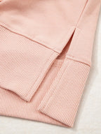 Sarah Express Women's Floral Print Drawstring Long Sleeve Hoodie