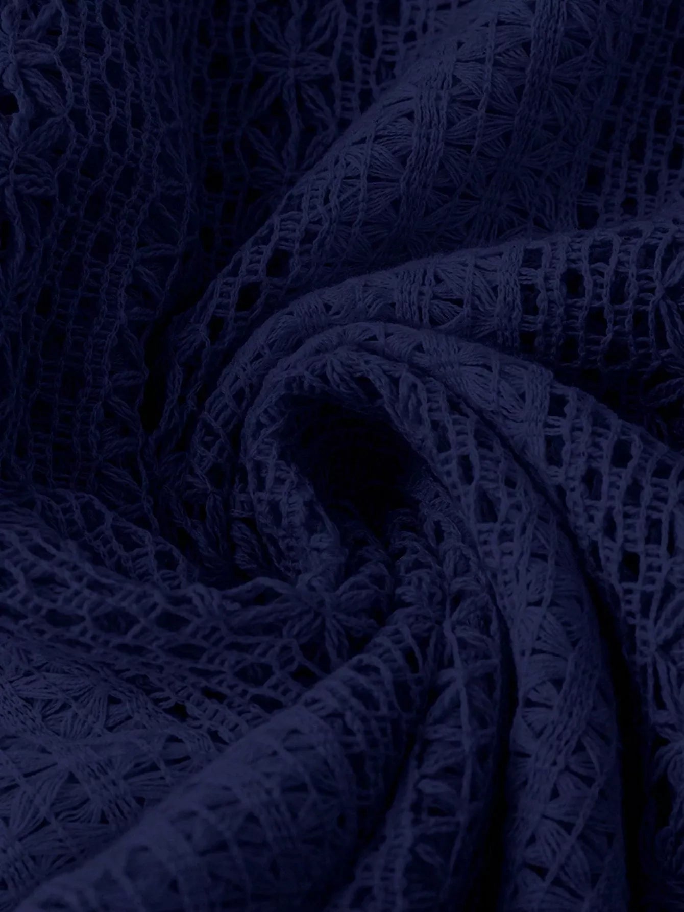 Sarah Express Women's Lace Notched Long Sleeve Shirt - Elegant Button-Up Blouse